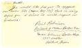 Primary view of [Postcard from Paul Robinson to Truett Latimer, March 13, 1957]