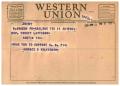 Letter: [Telegram from Horace D. Wilkerson to Truett Latimer, April 11, 1955]