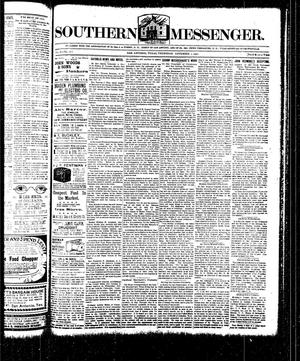 Primary view of object titled 'Southern Messenger. (San Antonio, Tex.), Vol. 10, No. 37, Ed. 1 Thursday, November 7, 1901'.