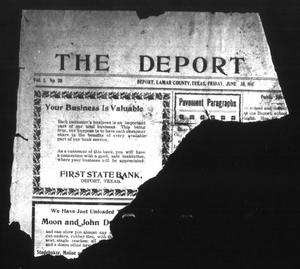 Primary view of object titled 'The Deport Times (Deport, Tex.), Vol. 3, No. 20, Ed. 1 Friday, June 30, 1911'.
