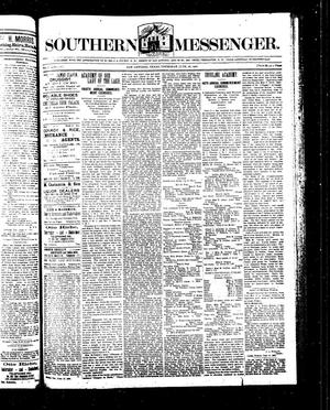 Primary view of object titled 'Southern Messenger. (San Antonio, Tex.), Vol. 9, No. 18, Ed. 1 Thursday, June 28, 1900'.