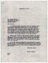 Letter: [Letter from Truett Latimer to Hilton Shahan, February 27, 1961]