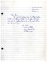 Letter: [Letter from James A. Hatchett to Truett Latimer, March 29, 1961]