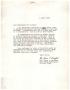 Primary view of [Letter from Mrs. James C. Bradford to Truett Latimer, April 6, 1959]