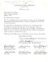Letter: [Letter from Members of the Board of Trustees of the Littlefield Inde…