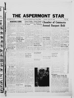 Primary view of object titled 'The Aspermont Star (Aspermont, Tex.), Vol. 68, No. 21, Ed. 1  Thursday, January 20, 1966'.