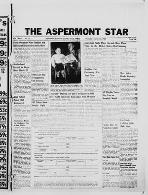 Primary view of The Aspermont Star (Aspermont, Tex.), Vol. 68, No. 29, Ed. 1  Thursday, March 17, 1966