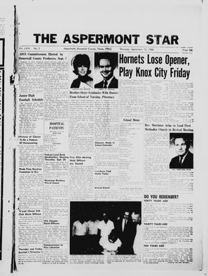 Primary view of The Aspermont Star (Aspermont, Tex.), Vol. 69, No. 3, Ed. 1  Thursday, September 15, 1966