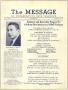 Journal/Magazine/Newsletter: The Message, Volume 1, Number 8, January 1947