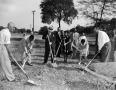 Photograph: [At the Groundbreaking Ceremony]