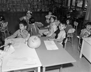 Primary view of object titled '[Tiny Tots Halloween at Pan Am]'.