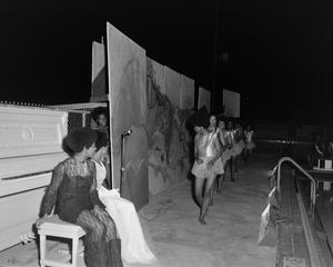 Primary view of object titled '[Scenery at Givens Beauty Pageant]'.