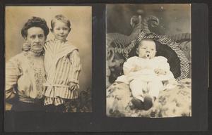 Primary view of object titled '[Family Photo Album Page]'.
