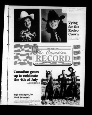 Primary view of object titled 'The Canadian Record (Canadian, Tex.), Vol. 105, No. 26, Ed. 1 Thursday, June 29, 1995'.