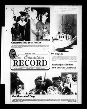 Primary view of object titled 'The Canadian Record (Canadian, Tex.), Vol. 105, No. 22, Ed. 1 Thursday, June 1, 1995'.