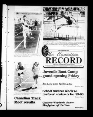 Primary view of object titled 'The Canadian Record (Canadian, Tex.), Vol. 105, No. 11, Ed. 1 Thursday, March 16, 1995'.