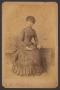 Photograph: [Photograph of a Young Unknown Woman in Dark Clothing]