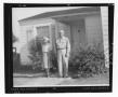 Photograph: [John and Jennie Blankenship in Front of a House]