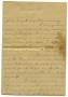 Thumbnail image of item number 4 in: '[Letter from John C. Brewer to Emma Davis, August 21, 1878]'.