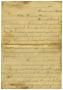 Thumbnail image of item number 1 in: '[Letter from John C. Brewer to Emma Davis, October 15, 1878]'.