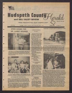 Primary view of object titled 'Hudspeth County Herald and Dell Valley Review (Dell City, Tex.), Vol. 28, No. 50, Ed. 1 Friday, August 9, 1985'.