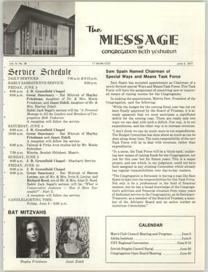 Primary view of object titled 'The Message, Volume 4, Number 36, June 1977'.
