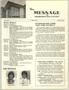 Thumbnail image of item number 1 in: 'The Message, Volume 5, Number 6, October 1977'.