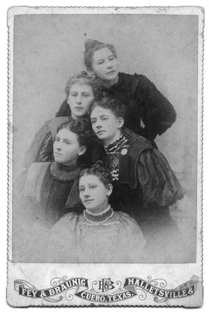 Primary view of object titled '[Portrait of Unknown Women]'.