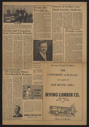 Primary view of object titled 'Daily News Texan (Irving, Tex.), Ed. 1 Sunday, November 6, 1960'.