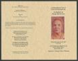 Thumbnail image of item number 3 in: '[Funeral Program for Margie Marie Gray, February 28, 2007]'.