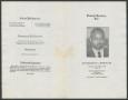 Thumbnail image of item number 3 in: '[Funeral Program for Reverend H. L. Owens, Sr., November 13, 1980]'.
