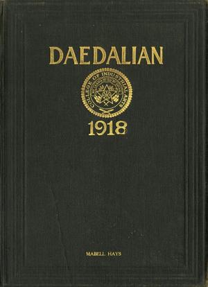 Primary view of object titled 'The Daedalian, Yearbook of the College of Industrial Arts, 1918'.