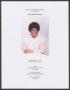 Thumbnail image of item number 1 in: '[Funeral Program for Mrs. Annie B. Wheeler, October 29, 2011]'.