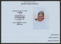 Pamphlet: [Funeral Program for Sherbie Denise Pearson, August 22, 2009]