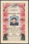 Primary view of [Funeral Program for Catherine Agnes McVea "Cookie", July 8, 2006]