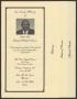 Primary view of [Funeral Program for Robert Brown, August 5, 1997]