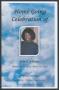 Thumbnail image of item number 1 in: '[Funeral Program for Jean E. Williams, May 1, 2015]'.