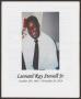 Pamphlet: [Funeral Program for Leonard Ray Stovall, Jr., December 6, 2014]