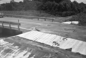 Primary view of object titled '[Berry Creek Bridge Flood Damage]'.
