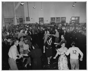 Primary view of object titled '[Square Dance at La Reunion Place]'.