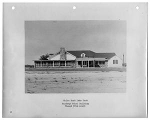 Primary view of object titled '[Photograph of Winfrey Point Building from South]'.