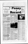 Primary view of The Penny Record (Bridge City, Tex.), Vol. 30, No. 19, Ed. 1 Tuesday, September 20, 1988
