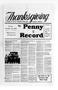 Primary view of The Penny Record (Bridge City, Tex.), Vol. 30, No. 28, Ed. 1 Tuesday, November 22, 1988