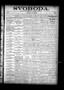 Thumbnail image of item number 1 in: 'Svoboda. (La Grange, Tex.), Vol. 5, No. 27, Ed. 1 Thursday, July 17, 1890'.