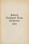 Primary view of Journal of the Northwest Texas Annual Conference, the Methodist Church: 1952