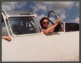 Photograph: [Gayle Snell in Warbird Cockpit]