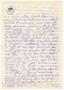 Letter: [Letter from Cornelia Yerkes, December 2, 1943?]