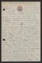 Primary view of [Letter from Cornelia Yerkes, May 25, 1945]