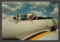 Photograph: [Gayle Snell and Woman in Cockpit]