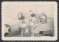 Thumbnail image of item number 1 in: '[Bobby Wilson and WASP with Vultee BT-13]'.
